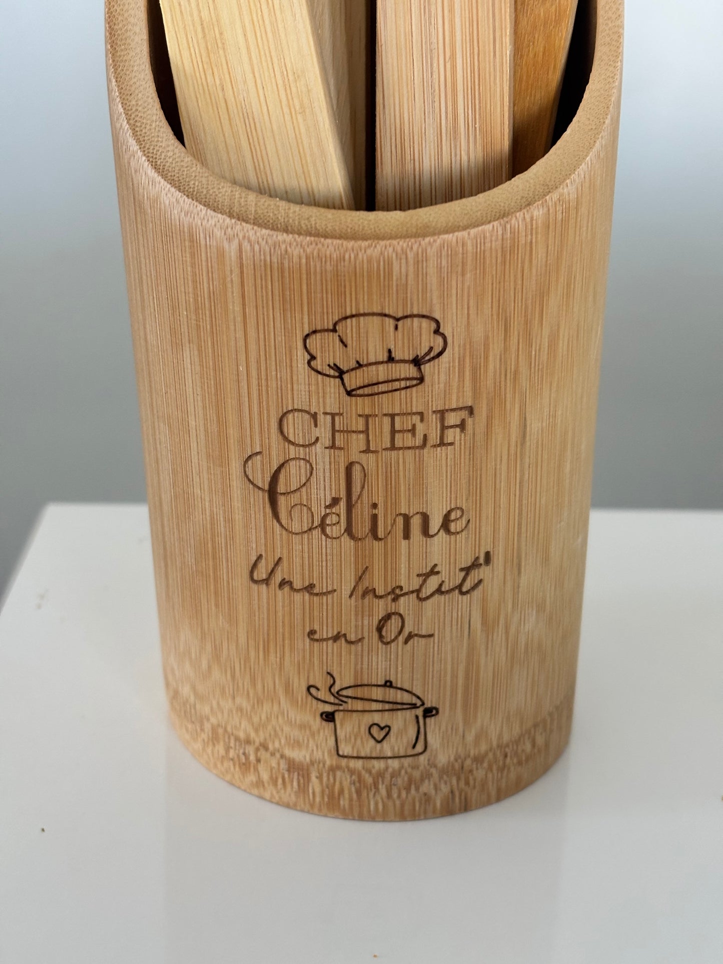 Coffret Ustensiles Personnalisés – Cadeau Maîtresse